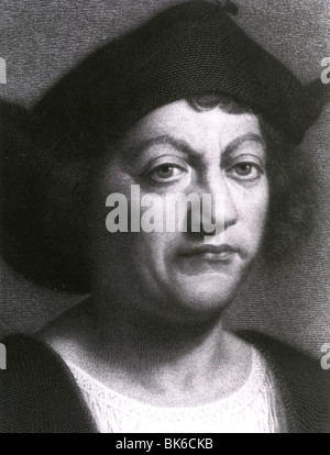 CHRISTOPHER COLUMBUS - genovesi explorer (1451-1506) Foto Stock