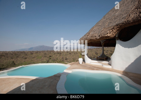 Lodge, Kenya, Africa Foto Stock