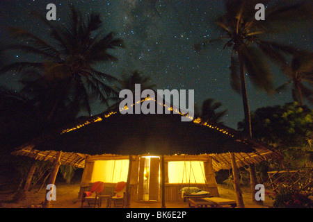 Le camere della struttura Manda Bay Resort, Kenya, Africa Foto Stock