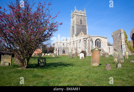 Chiesa di Sant'Andrea, Walberswick, Suffolk Foto Stock