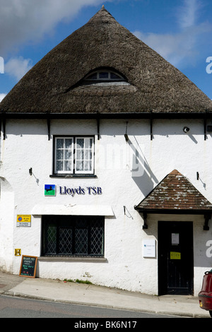 Un piccolo villaggio presso la Lloyds Bank nel Devon. Foto Stock