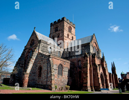 Cattedrale di Carlisle, Carlisle, Cumbria, fondata 1122 Foto Stock