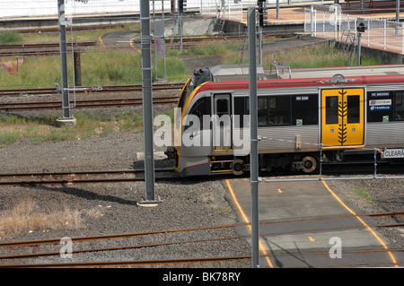 La stazione di Roma Street, Brisbane, Queensland, Australia. Foto Stock