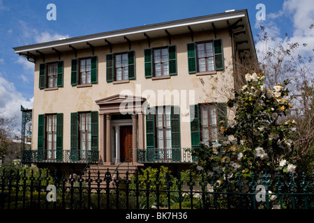 Andrew Low House di Savannah, Georgia, dove Juliette Gordon Low fondato il Girl Scouts Foto Stock