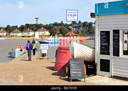 Felixstowe Ferry è una frazione di Suffolk, Inghilterra Foto Stock