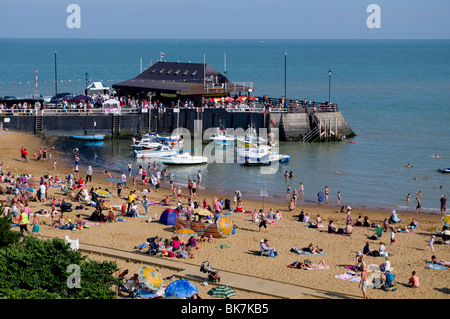 Viking Bay Beach, BROADSTAIRS KENT, England, Regno Unito, Europa Foto Stock