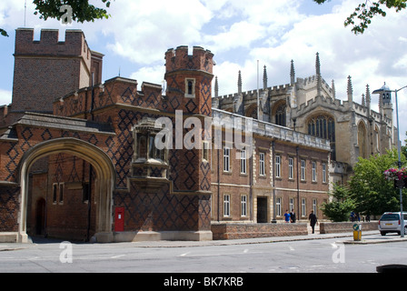 Eton College di Eton, vicino a Windsor, Berkshire, Inghilterra, Regno Unito, Europa Foto Stock