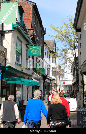 Ipswich Town Center shopping capoluogo di contea di Suffolk East Anglia England Foto Stock