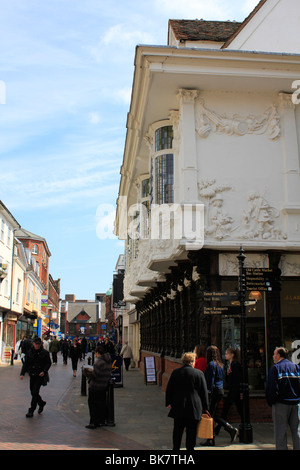 Ipswich Town Center shopping capoluogo di contea di Suffolk East Anglia England Foto Stock