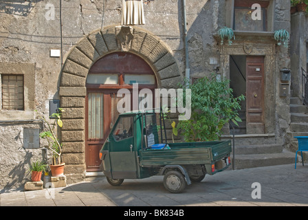 Bagnaia città vecchia Foto Stock