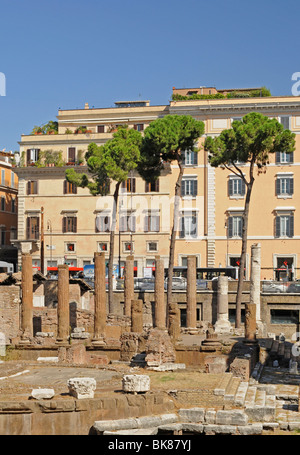 Largo di Torre Argentina, Roma, Lazio, l'Italia, Europa Foto Stock