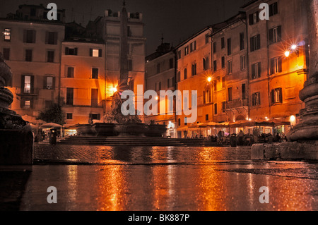 Piazza della Rotonda, Pantheon a Roma, Lazio, l'Italia, Europa Foto Stock