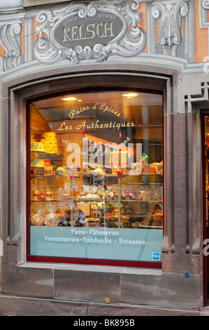 Kelsch pasticceria, panetteria, centro di Strasburgo, l'Alsazia, Francia, Europa Foto Stock