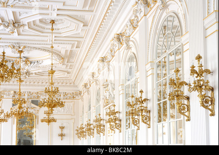 Rudolph Galleria , il Castello di Praga, Praga, Repubblica Ceca - interno Foto Stock