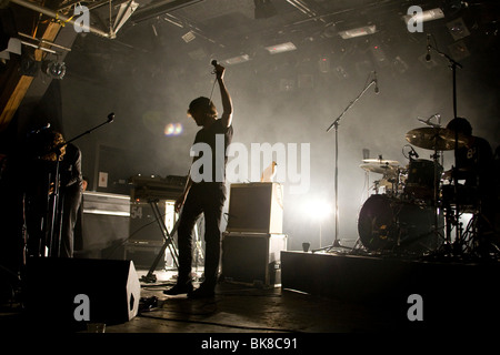 La band britannica Birdpen live in Schueuer concert hall di Lucerna, Svizzera Foto Stock