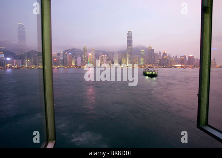 Molo dei traghetti Old Star, Tsim Sha Tsui, Kowloon, Hong Kong, Hongkong, Cina, Asia Foto Stock