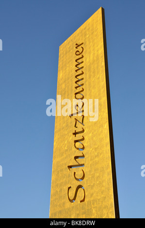 Tesoro, l'ingresso al tesoro della Cattedrale di Colonia, nella Renania settentrionale-Vestfalia, Germania, Europa Foto Stock