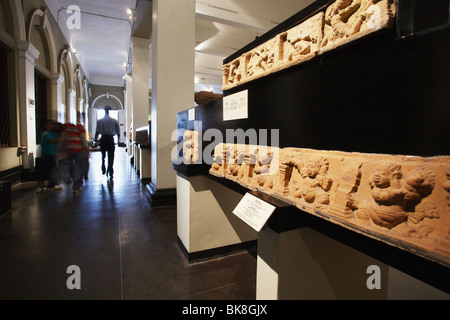 Asia, Asia del Sud, Sri Lanka, Colombo, Giardini di cannella, reliquie da Anuradhapura periodo nel Museo Nazionale Foto Stock