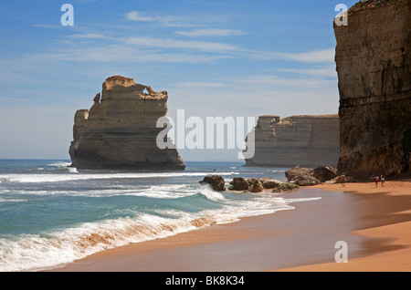 Dodici Apostoli Parco Nazionale di Port Campbell Grande Oceano Meridionale della Great Ocean Road Victoria Australia Foto Stock