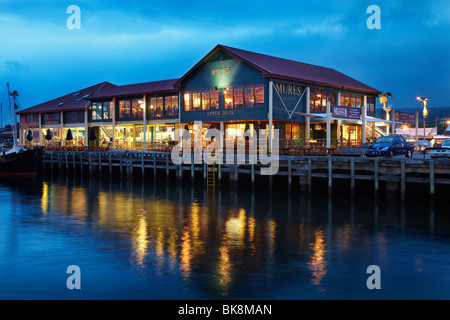 Mures ristorante di pesce, Victoria Dock, Hobart, Tasmania, Australia Foto Stock