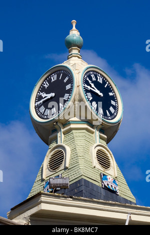 Devon, Kingsbridge Municipio orologio Foto Stock