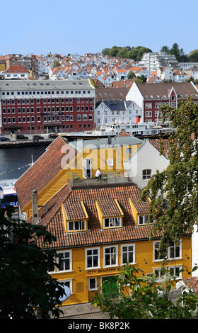 Vista di Stavanger, Norvegia, Scandinavia, Europa settentrionale Foto Stock