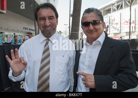 Johnny Beyrooty e Frank Espinoza in Israele Vazquez vs Rafael Marquez conferenza stampa 3/13/10 Foto Stock