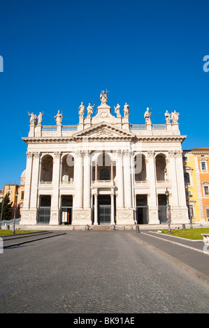 Basilica di San Giovanni in Laterano a Roma Italia Foto Stock