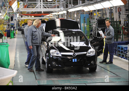 Cerizay (79) : impianto di produzione dell'automotive impresa carrozziere Heuliez Foto Stock