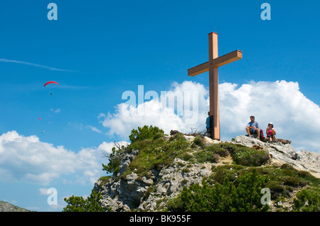 Sulla montagna Isel, Oberjoch, Allgaeu, Baviera, Germania, Europa Foto Stock