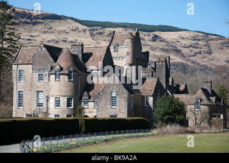 Ardkinglas House & Woodland Garden Glen Kinglas Loch Fyne Cairndow Argyll & Bute Scozia Scotland Foto Stock