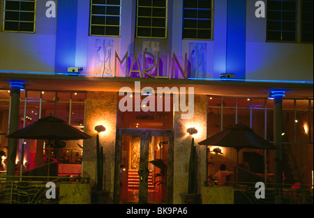Hotel Marlin, STATI UNITI D'AMERICA, Florida Miami Beach Art Deco District Foto Stock