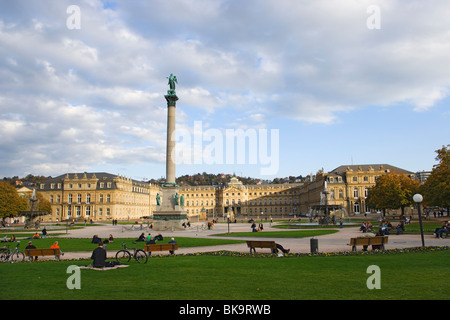 New Castle, Stoccarda, Baden-Württemberg, Germania Foto Stock