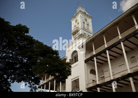 Casa delle Meraviglie - Stonetown, Zanzibar, Tanzania. Foto Stock