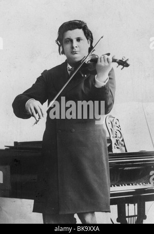 Eugène Ysaye -violinista belga e il compositore (1858-1931) Foto Stock