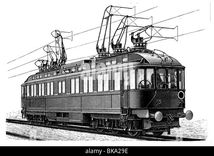 Elettrico - Rapid Transit Railway Foto Stock