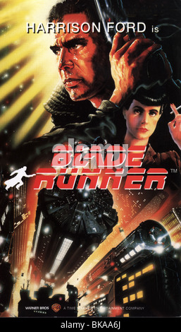 BLADE RUNNER (1982) di Harrison Ford, SEAN GIOVANI BRNR POSTER 002VS Foto Stock