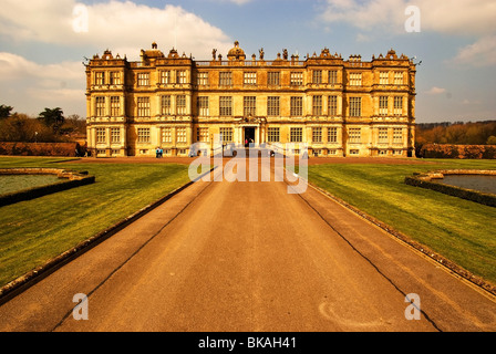 Longleat House nel Wiltshire Foto Stock