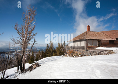 Tappo di Cloud, Cooper Sperone, Mount Hood National Forest - Monte Cofano, Oregon Foto Stock