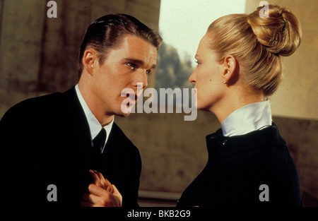 GATTACA (1997) ETHAN HAWKE, Uma Thurman GATT 098 Foto Stock