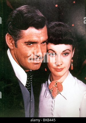 Via col vento Clark Gable Vivien Leigh GWW 003CP Foto Stock