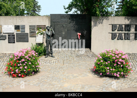 Monumento ai Caduti i lavoratori del cantiere di 1970-2009 in Gdansk, Polonia Foto Stock