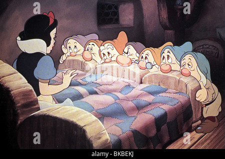 Biancaneve e i sette nani (1937) Credito animati Disney SSNW 004FOH Foto Stock