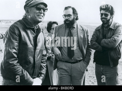 AKIRA KUROSAWA (DIR) O/S 'KAGEMUSHA' (1980) Francis Ford Coppola (DIR), George lucas (DIR) AKWA 001P Foto Stock