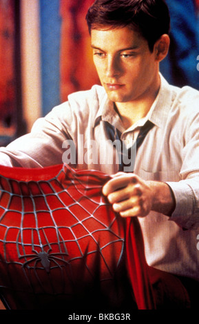 SPIDER-MAN (2002) SPIDERMAN (ALT) Tobey Maguire SPDR 025 Foto Stock