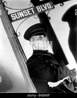 SUNSET BOULEVARD di Erich von Stroheim SBV 028P Foto Stock