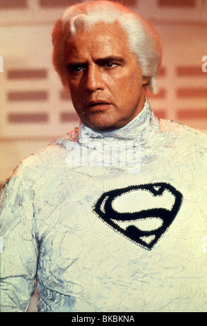 SUPERMAN -1978 Marlon Brando Foto Stock