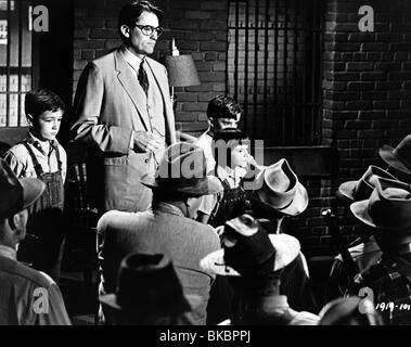 Per uccidere un MOCKINGBIRD (1962) PHILLIP ALFORD, Gregory Peck, MARY BADHAM, John MEGNA TKM 030P Foto Stock