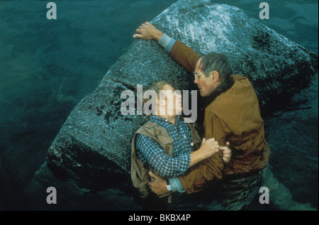 Sul GOLDEN POND (1981) DOUG MCKEON, Henry Fonda OGP 035 (L) ITC SOLO DEGLI ELENCHI Foto Stock