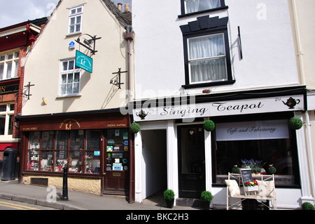 Long Street, Wotton-under-Edge, Gloucestershire, England, Regno Unito Foto Stock